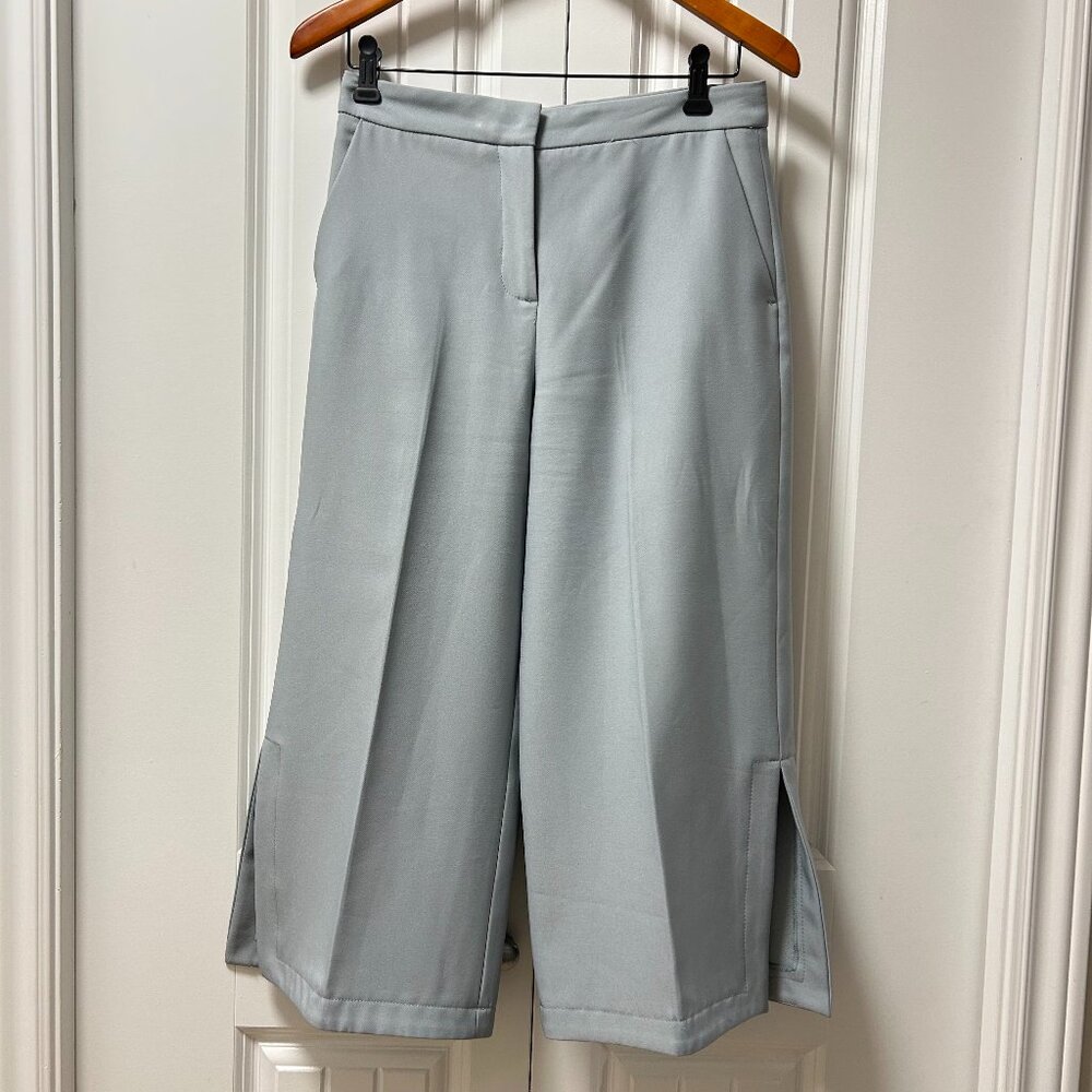 Zara dress pants grey blue
